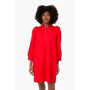 Tuckernuck Scarlet Buttoned Mini Dress